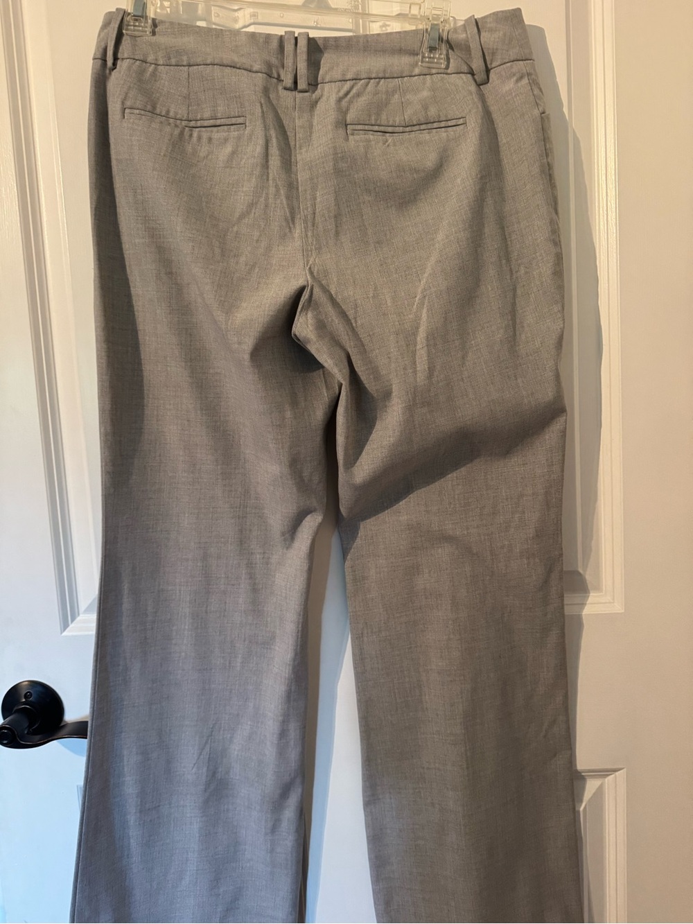 Gray Ladies Dress Pants - Classic Tailored Fit